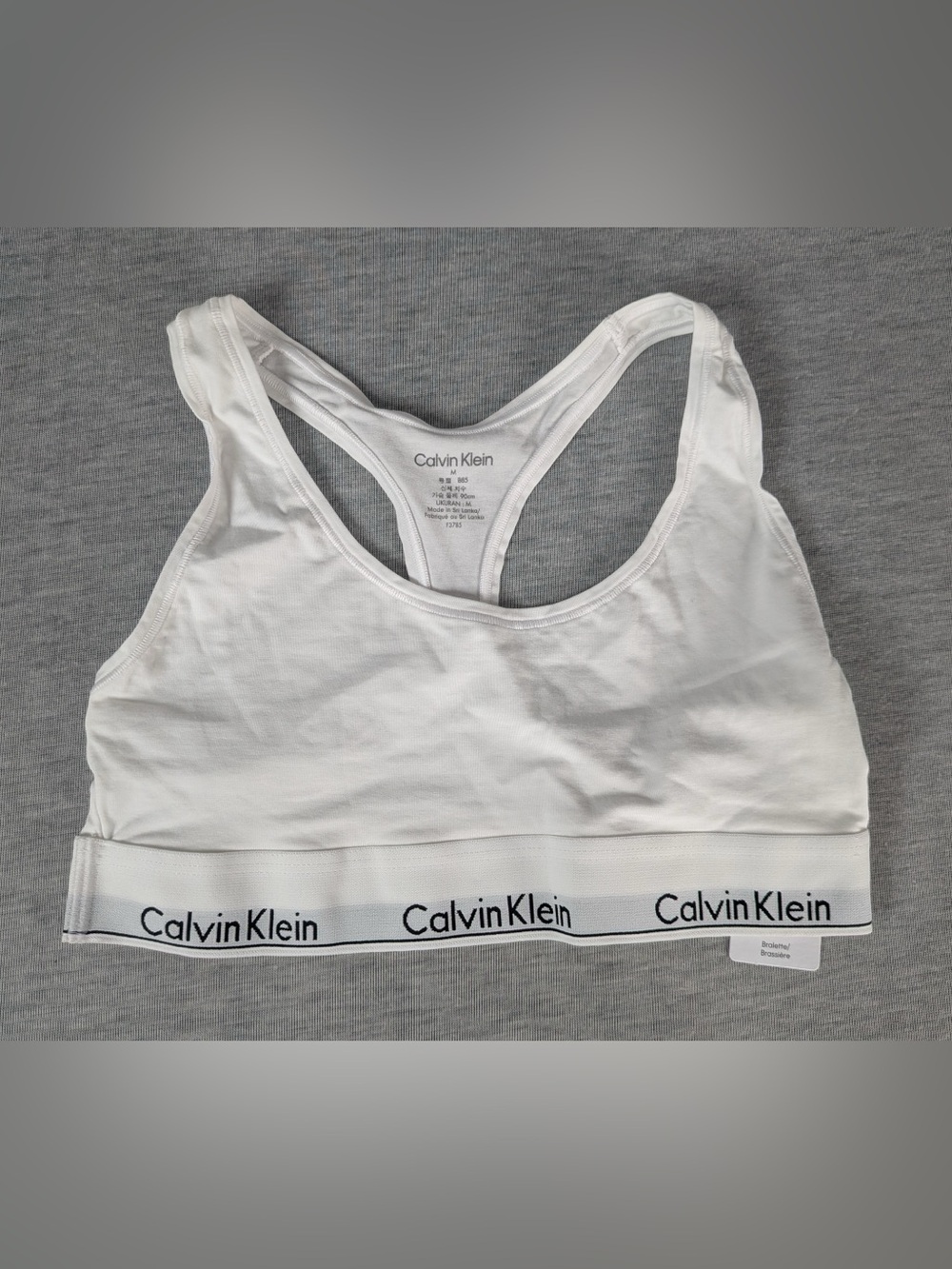 Calvin Klein Modern Cotton Unlined Bralette - Picture 4 of 12